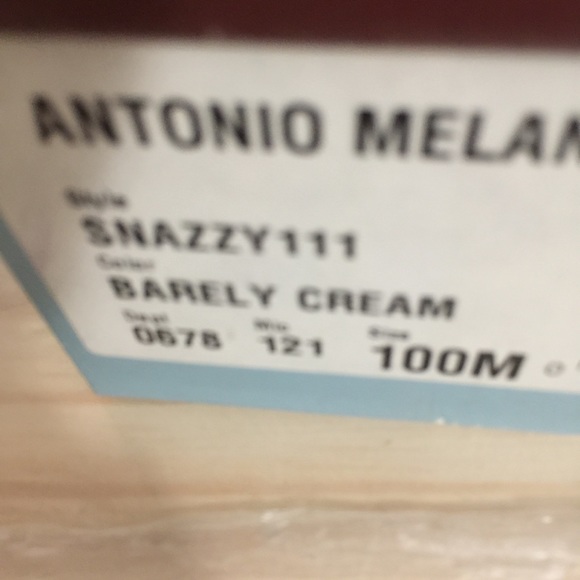 Antonio Melani open toe pumps. - Picture 3 of 8